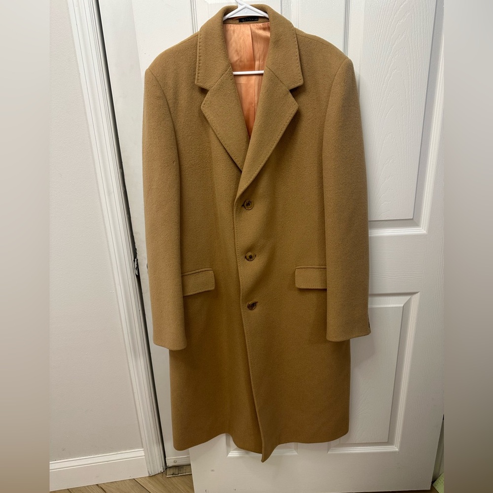 Adam Spencer Classic Tan Overcoat